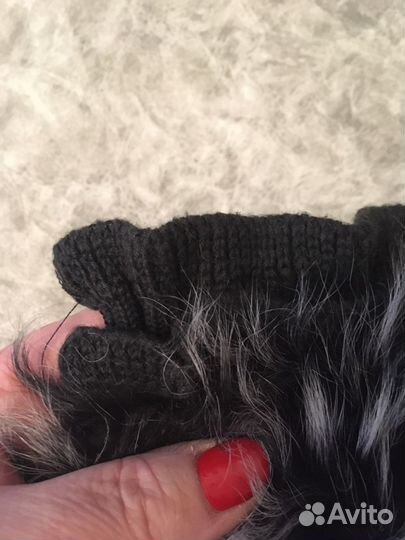 Воротник из козлика