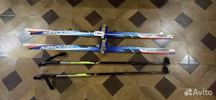 Беговые лыжи 130 см