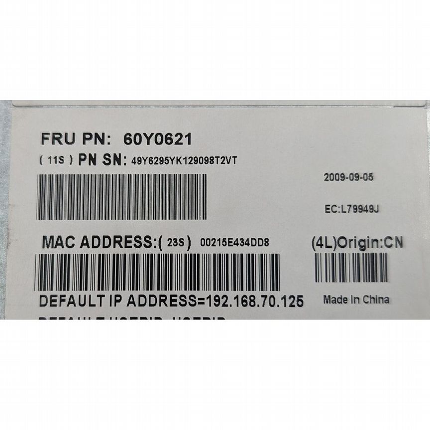 [39Y9661] Модуль Управления 39y9659, 60y0621, 49y62