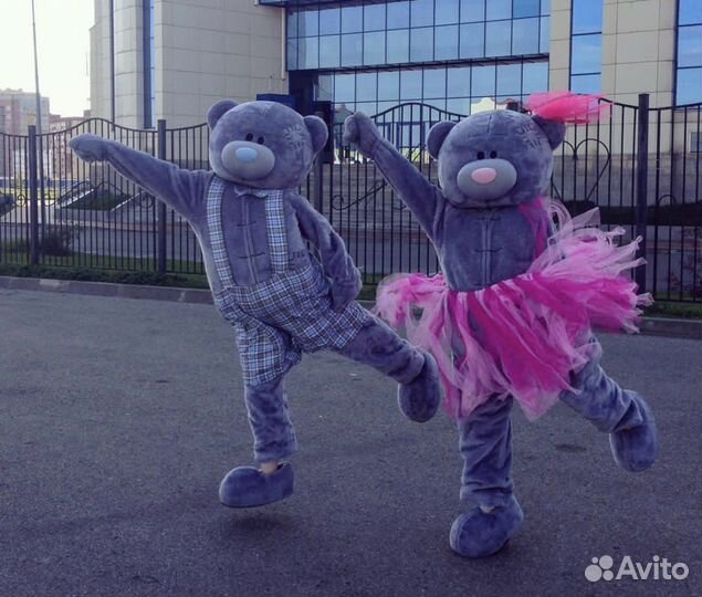 Поздравление Мишки Тедди на праздник, аниматор