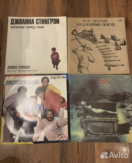 Виниловые пластинки с зарубежной музыкой