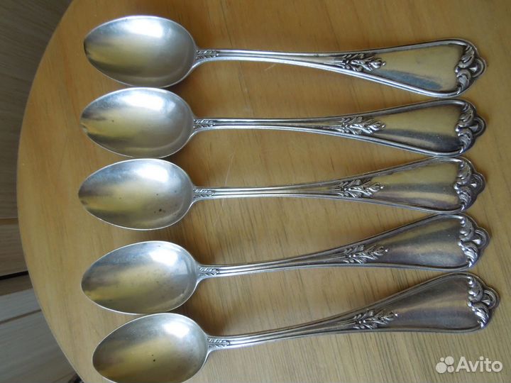 Серебряные столовые ложки 1934 г. Серебро 915 пр