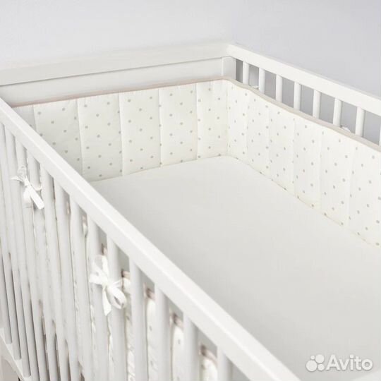 Бортик на кроватку IKEA ленаст