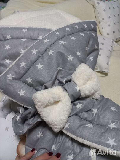 Конверт-одеяло и кокон-гнёздышко