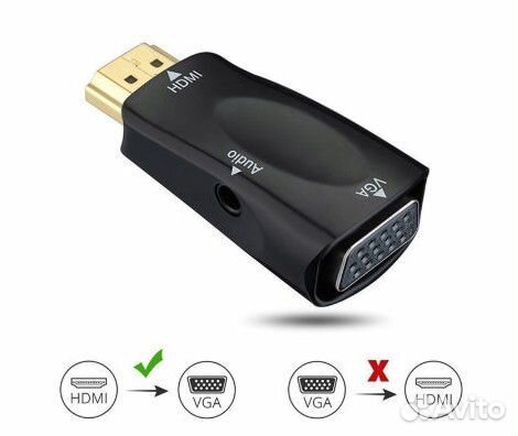Адаптер hdmi (m) - VGA (f)