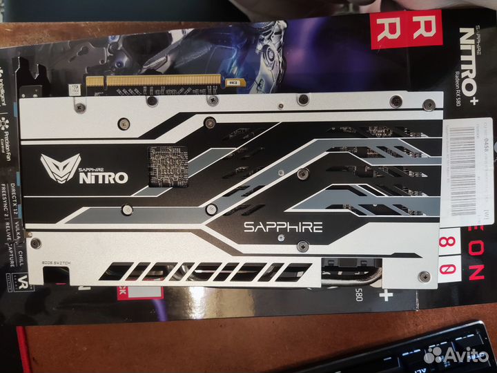 Sapphire rx 580 nitro+ 4gb