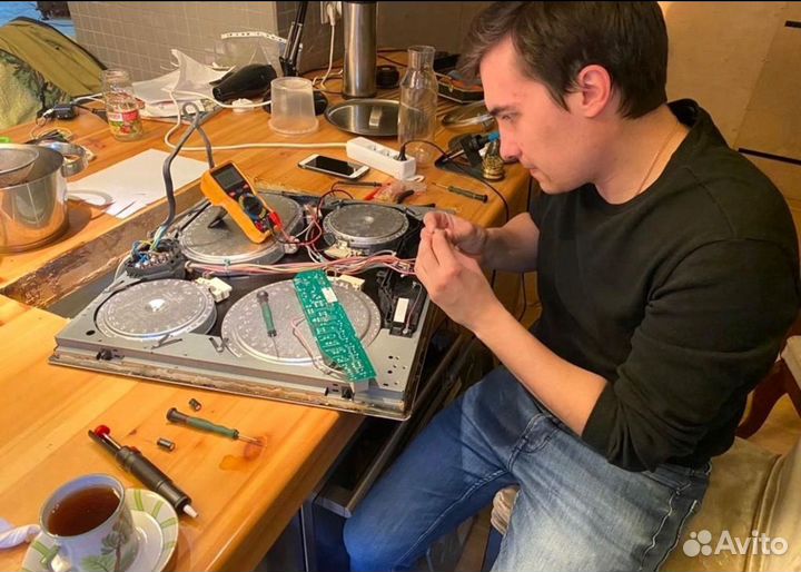 Ремонт электроплит и духовок, варочных панелей