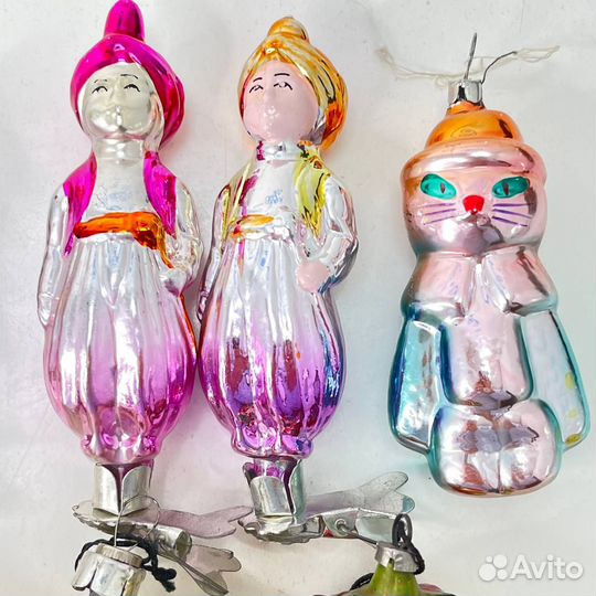 Елочные игрушки СССР