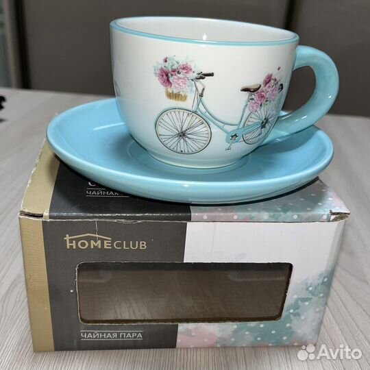 Чашка с блюдцем