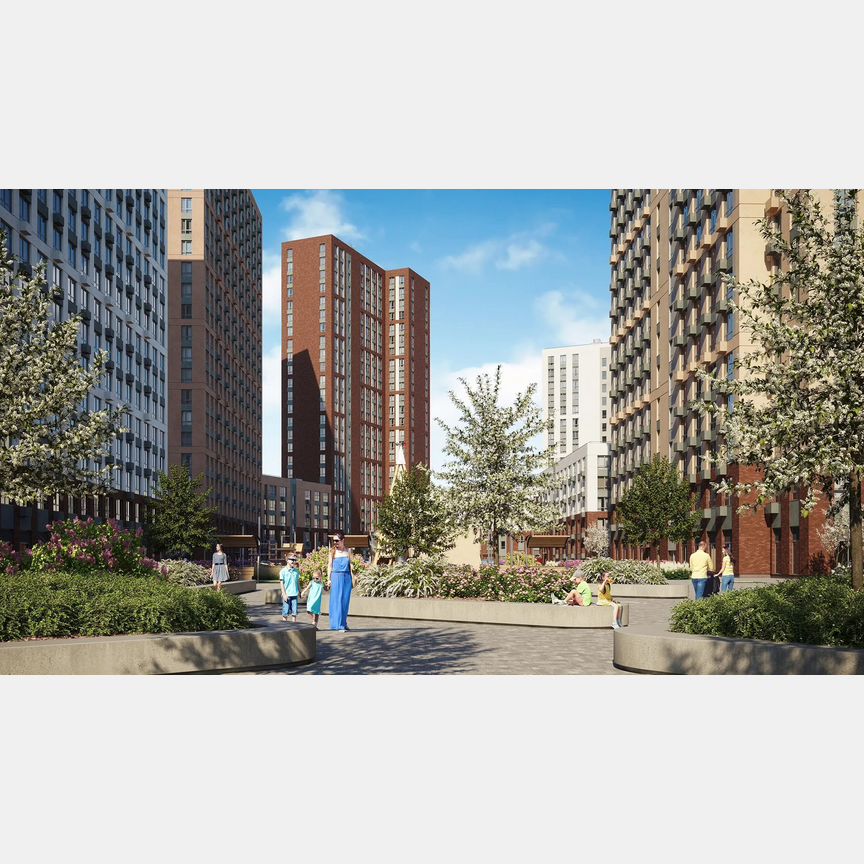 3-к. квартира, 60,5 м², 4/24 эт.