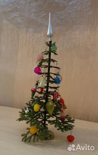 Елка малютка с игрушками, СССР