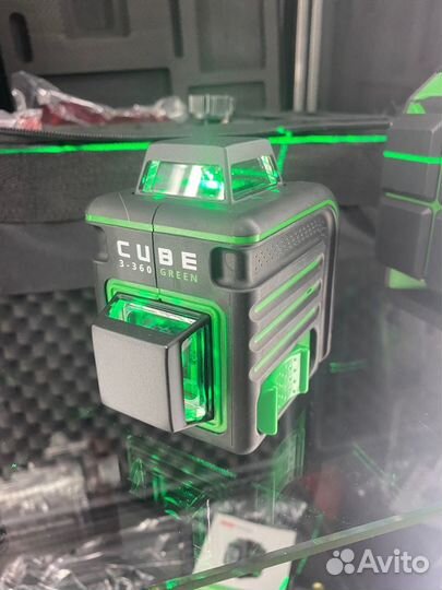 Лазерный уровень ADA Cube 3-360 green