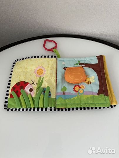 Мягкие развивающие книжки 3 шт