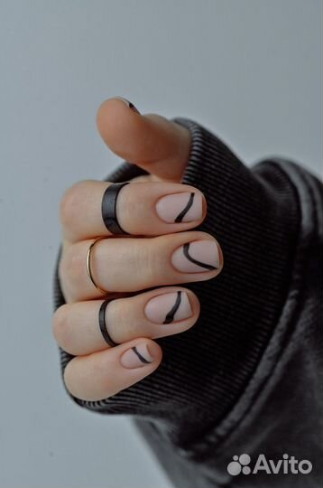 Классический маникюр+гель-лак