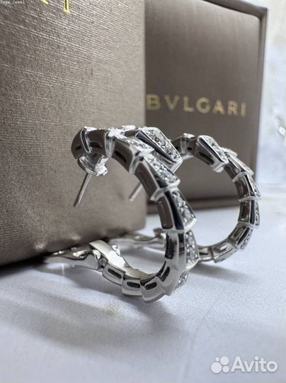 Серьги Bvlgari Serpenti Viper