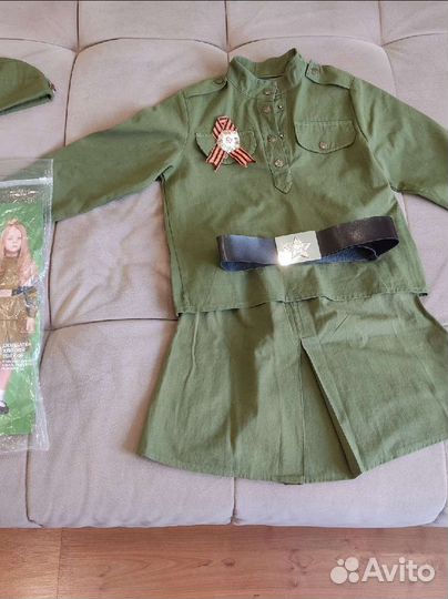 Военный костюм для девочки 134