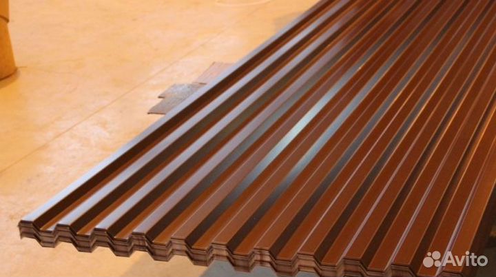 Оцинкованный профнастил С21 6х1,05м