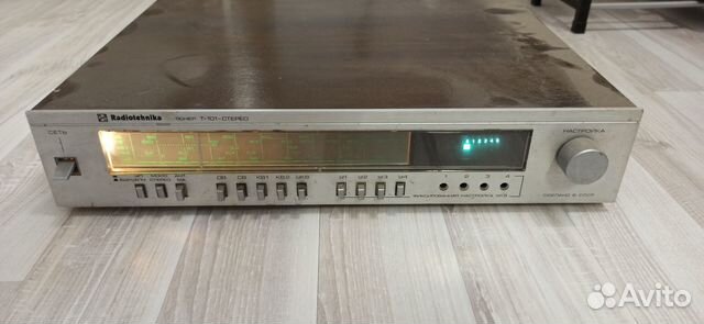 Тюнер СССР Радиотехника Т-101 стерео купить в Екатеринбурге ...