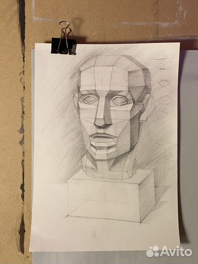 Академический рисунок. Обрубовка