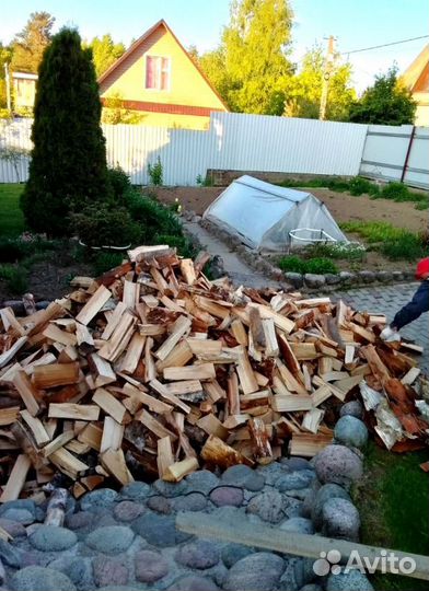 Дрова колотые Осина