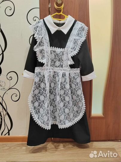 Школьный фартук и платье