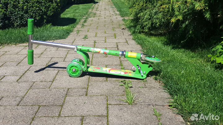 Самокат детский трехколесный складной Actico