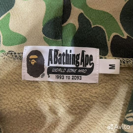 Зип худи Bape shark full zip camo 2020 оригинал