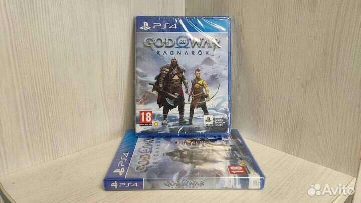 God of War Ragnarok (диски для PS4)