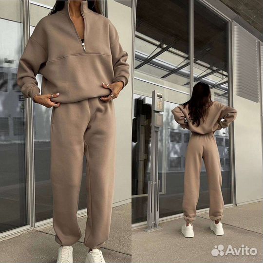 Спортивный костюм женский новый трехнитка