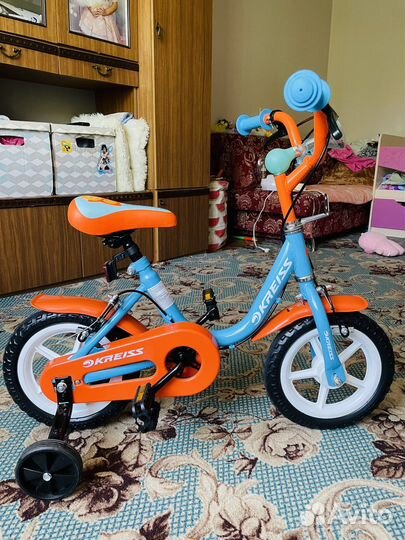 Велосипед детский двухколесный от 3 до 7 лет