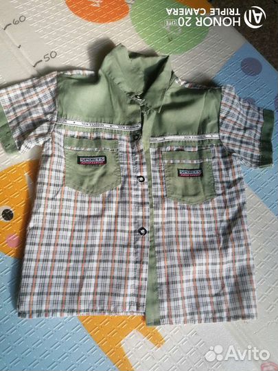 Рубашки для мальчика 92-104