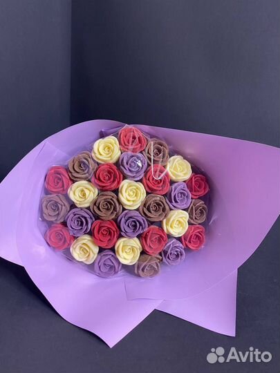 Букет Шоколадных Роз для Самых Любимых - 29 шт