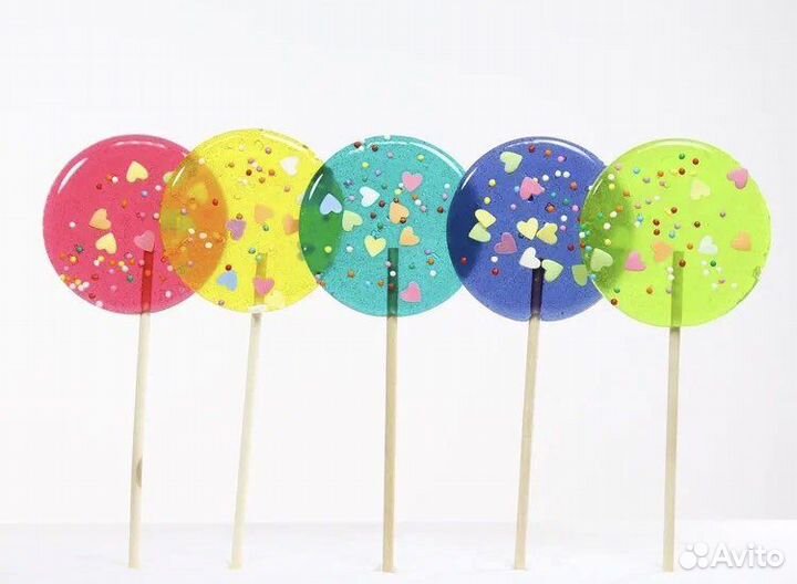 Леденцы на торт на палочке