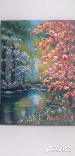 Картина маслом,авторская