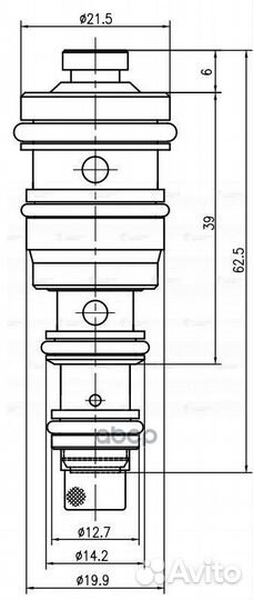 Lccv 0501 клапан регулирующий компрессора Chev