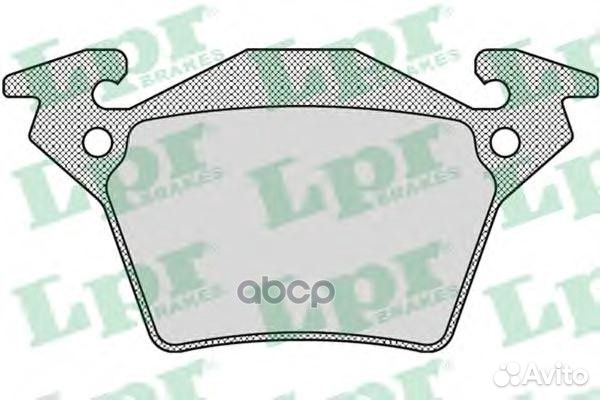 Колодки тормозные mercedes V-class/vito W638 97