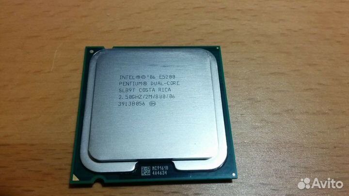 Процессор Pentium Dual Core E5200, LGA 775