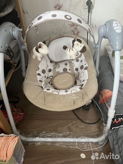 Электрокачели для новорожденных бу