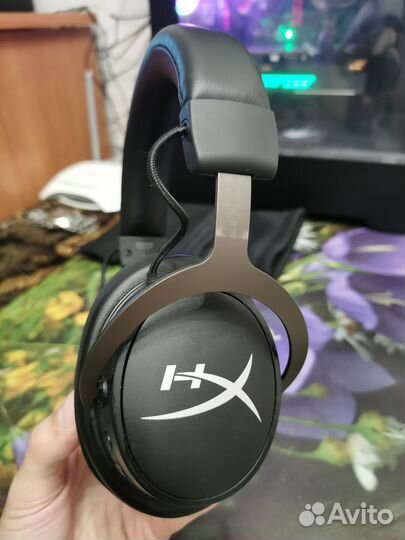 Беспроводные наушники hyper X cloud MIX с дефектом