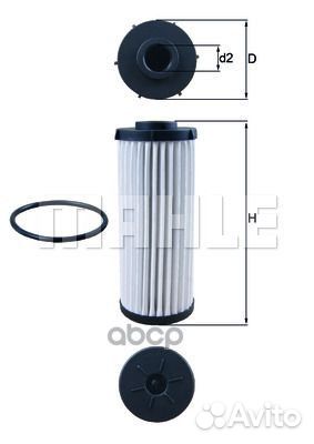 Фильтр АКПП HX139D Mahle/Knecht