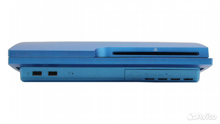 Sony PS3 Slim 320 Gb Splash Blue В Коробке