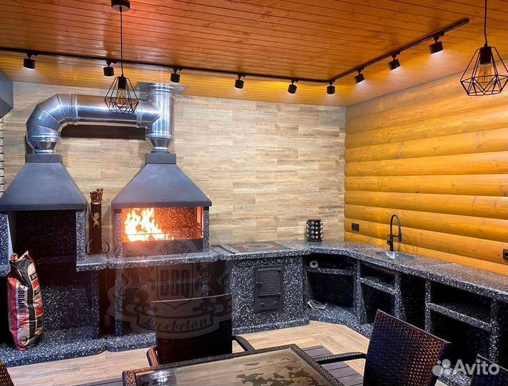 Мангальная зона и подарок на выбор