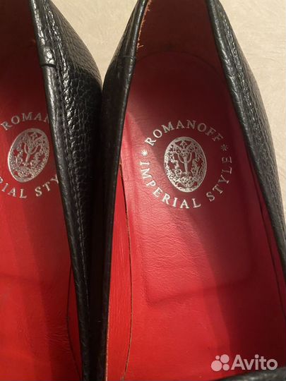 Туфли мужские Италия кожаные 42,5 размер