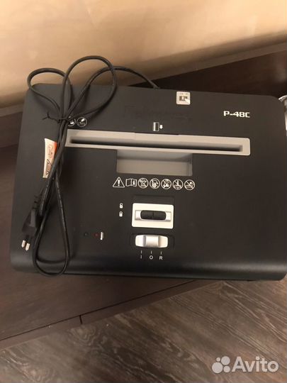 Уничтожитель документов fellowes P-48c (шредер)