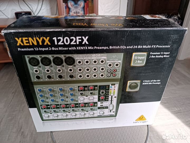 Микшерный пульт behringer xenyx