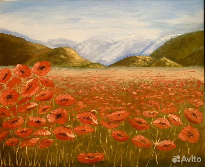 Картина маслом пейзаж