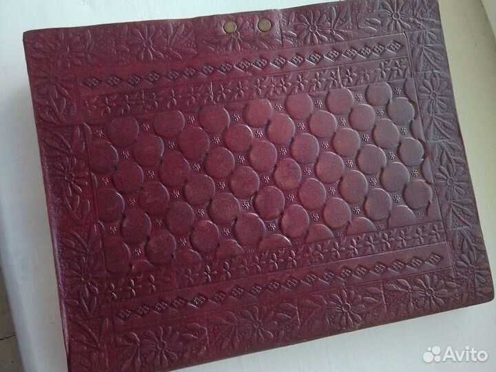 Скетчбук натуральная кожа ручная работа Египет
