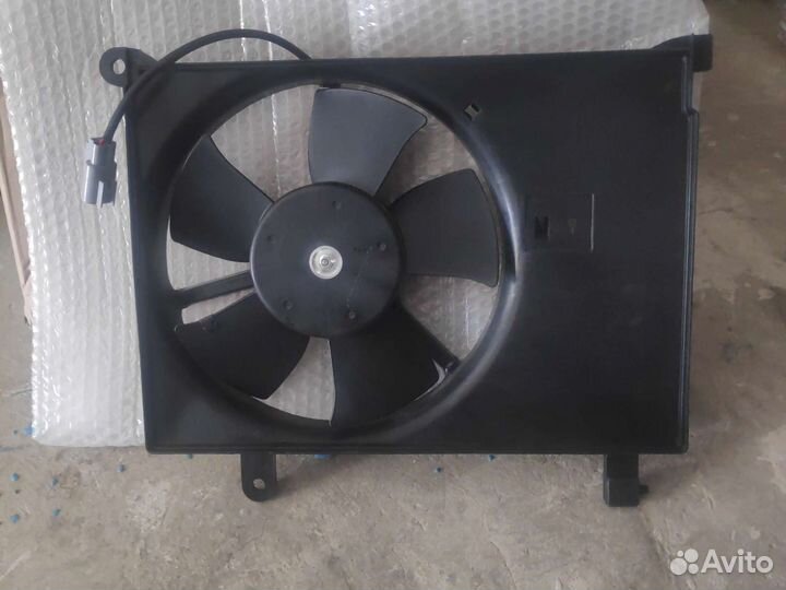 Вентилятор дэу нексия в сборе