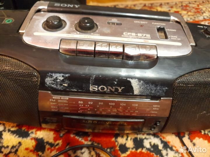Магнитофон panasonic sony