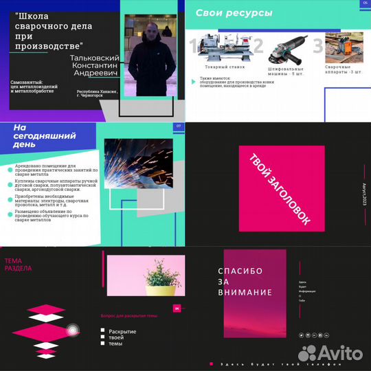 Создание презентаций на заказ